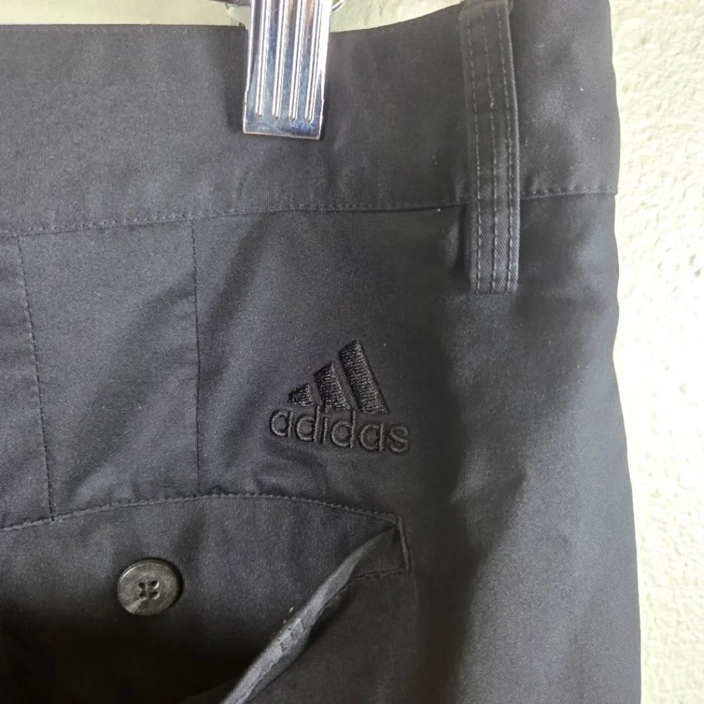 Men's Adidas Climalite Active Outdoor Golf Black Pants Size 36x32